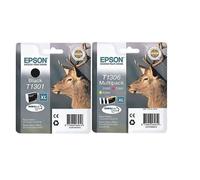 Epson T1306 + T1301 SET OF 4 INKS BLK C M Y FOR BX525WD