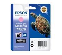 Epson T1576 (T157640) Vivid Light Magenta Original Ink Cartridge (Turtle)