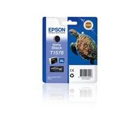 Epson T1578. Cartridge capacity: High (XL) Yield Supply type: Single pack Printing colours: Black Quantity per pack: 1 pc(s)