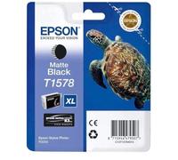 Epson T1578 Print Cartridge, Matte Black, Genuine