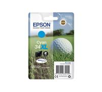 GENUINE EPSON 34XL Cyan T3472 ORIGINAL GOLF BALL ink cartridge