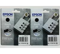 Epson T3581 35 C13T35814010 Original Black Workforce Pro WF-4720/4725 x 2pcs