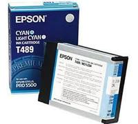 Epson T489011 Original Cyan Epson T489 Ink Cartridge (C13T489011) Printer Cartridge