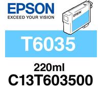 Epson Singlepack Light Cyan T603500 220 ml