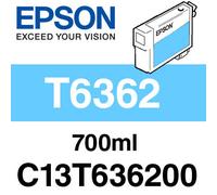 Original Epson Ink Stylus Pro 7700 7900 9700 9900/T6362 Cyan 700ml Cartridge
