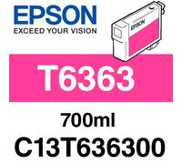 Epson T6363 Magenta High Capacity Ink Cartridge (Original)