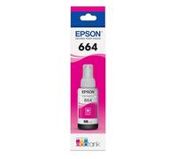 EPSON T664 EcoTank Ink Ultra-high Capacity Bottle Magenta (T664320-S) for Select Epson EcoTank Printers