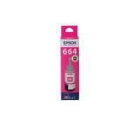 Epson T664 Magenta EcoTank 664 Ink Toner Bottle C13T664392 Genuine Original