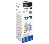 EPSON T6641 Black Ecotank Ink Bottle - 70 ml, Black