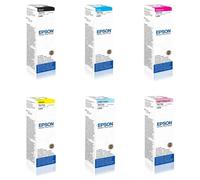 Original Epson EcoTank L805 Printer Ink Cartridges (6 Pack) -C13T67314A Multipack