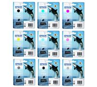 Epson T760 ( Set of 9 or Any Combo) Sure Colour SC-P600 Original Ink Cartridges