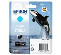 Epson T760240 Original Cyan Epson T7602 Ink Cartridge (C13T76024010) Printer Cartridge