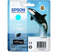 Epson T760240 Original Cyan Epson T7602 Ink Cartridge (C13T76024010) Printer Cartridge