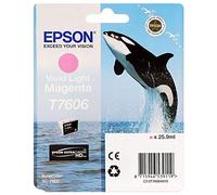 Epson T7606 Killer Whale Vivid Light Standard Capacity Magenta Ink Cartridge 26ml