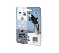 Epson T7607 - light black - original - ink cartridge