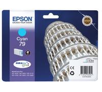 Epson Tower of Pisa Singlepack Cyan 79 DURABrite Ultra Ink