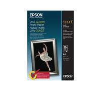 Original Epson (A4) Ultra Glossy Photo Paper (15 Sheets) 300gsm