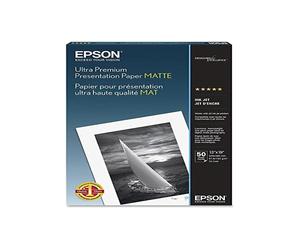 Epson Ultra Premium Presentation Paper MATTE (13x19 Inches 50 Sheets) (S041339)