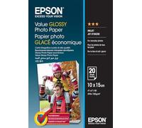 Epson Value | Glossy Photo Paper 10x15cm (6x4 inch) | 20 Sheet | 183gsm - C13S400037