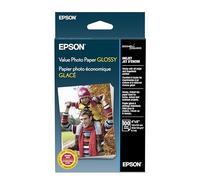 Epson Value Photo Paper Glossy, 4"x6", 100 Sheets (S400034)