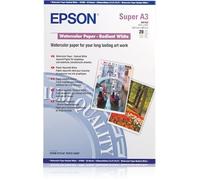 Epson (A3+) Watercolour Paper - Radiant (20 Sheets) 190gsm (White)