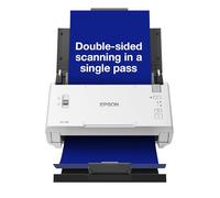Epson Workforce DS-410 Desktop Sheetfed Business Scanner + Power PDF Software bundle - 26PPM - USB