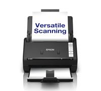 Epson WorkForce ES-550W Wireless Document Scanner | 45ppm / 90 ipm | 100-Sheet Auto Document Feeder | Colour | USB connectivity | Up to A4