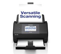Epson Workforce ES-590W Wi-Fi Document Scanner | 45 ppm / 90 ipm | 100-Sheet Automatic Document Feeder | 4.3" Touch Screen | Colour | Wireless to Multiple Scanning