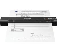 Epson WorkForce ES-60W A4 Battery Powered Portable Document Scanner, Black Epswo