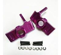 EPTNNASO 2pcs Aluminum Axle Carriers Knuckle Arm Purple for 1/8 RC HPI Savage X XL 21 25 SS 4.6 5.9 Flux 85048