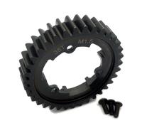 EPTNNASO Hard Steel 35T 1.5 Mod (1.5 Metric Pitch) Main Spur Gear Widen 12mm for Traxxas 1/5 X-Maxx 6S 8S 1/6 XRT