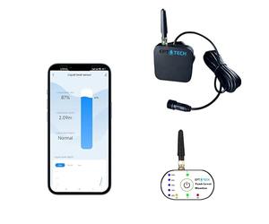 EPTTECH Smart TLC2326P Remote Detector Display Screen Tuya Smart Life Mobile APP Liquid Water Oil Level Tank Monitor Sensor Controller Intelligent Alarm Outdoor Indicator Waterproof IP67