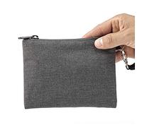 Epulse Small Smell Proof Bag - 6x4 inch | Smell Proof Pouch Carbon Lined Stash Bag | Discrete Storage Odor Proof Container | Scent Proof Bags (B), Black, 1 Count (Pack of 1), Carbon Bag