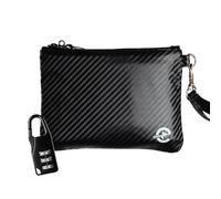 Epulse Smell Proof Bag with Lock | Small Odor Proof Pouch | Discrete Stash Storage | Carbon Lined (Black, 6x4 inch)