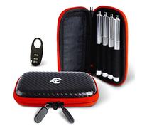 Epulse Tube Holder Case Smell Proof, Pre Roll Tubes Case Holder, Smell Proof Case Cone Packer, Cigarette Container With Lock, Smell Proof Bag Pouch, Metal Tubes Odor Proof Accessories, black, King
