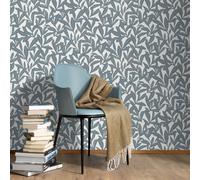 Epure Leaf Wallpaper - Blue