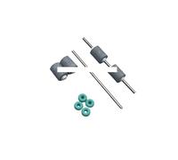 EPVJXPOYS 8PCS Mimaki Paper Pressure Pinch Roller Shaft O-ring Set SPA-0247 Rubber Wheel Assy,Compatible For Mimaki，JV300 JV150 JV33 JV34 JV22 JV4(Grey Color)