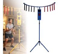 EpyGnom 2026 New Reflex Game, Reflective Drop Stick Challenge Game, Reflex Drop Stick Game, Adjustable Speed, Reflex Booster for Parties, Family Nights & Commercial Use Blue