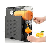 EpyGnom 2l Commercial Slushy Machine, Fro-zen Drink Machine, No Ice Needed, 6 Preset Programs, LED Touchscreen, Self-Cleaning, Makes Slushies, Milkshakes, Frappés & Cocktail