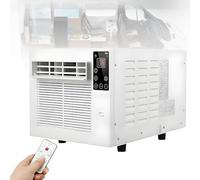 EpyGnom Dehumidifier Air Conditioner Combo for Room up to 5-8m² Air Conditioning Unit Mosquito Net Portable Quiet Mini Mobile Air Cooler Fan for Bedroom Kitchen Rental Home Dormitory Pet