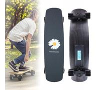 EpyGnom Electric Skateboards for Adults, All Terrain Longboard, with LCD Display Remote Control 4-Speed, 75mm Shock Absorption Wheels, 15 Mph Top Speed, for Adult Riding Around the City C