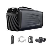 EpyGnom Portable Camping Air Conditioner, 5200BTU Mobile Tent AC Unit, Cooling + Dehumidify + Fan + Sleep Mode + 24h Timer, 400W Low Power, for RV, Truck, Van and Car Cooling Grey