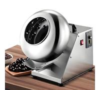 EpyGnom Sugar Coating Machine, Automatic Tablet Coating Machine with Handle, 5-90 RPM Adjustable, 2-5kg/h, Chocolate Polishing Equipment, for Food & Pharmaceutical Industries