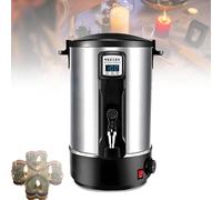 EpyGnom Wax Melting Machine for Candle Making Wax Melter Pot with Digital Thermometer 86℉-212℉ Temp Control Professional Electric Stainless Paraffin Wax Heater Soy Wax Melting Tank 10.8L