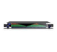 EQ-777 Digital Equalizer EQ Noise Reduction with Spectrum Display 31 Bands for KTV Stage Performance Board Stereo Level Stereo, Spectrum Indicator LED Professional Audio System