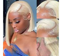 EQ DUOUPA 613 Lace Front Wig Human Hair Material:100% Unprocessed Brazilian Virgin Human Hair Full Cuticle A Range Strict Standards to Choose From