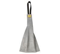 EQ K9 Leather Bite Rag for Dog Training, Drive Building, Tug of War, Agility & Protection with One Handle, 100% Genuine Buffalo Leather, 50 cm