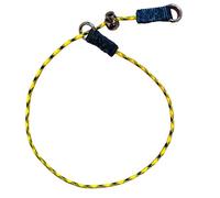 EQ K9 Slip Collar for Dog Training, Handmade Choke Collar for Pulling, Behaviour and Obedience Training with Strap, Handle and Chrome Limiter, 4mm, XL Breeds