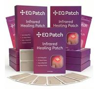 EQ Patch Infrared Warming Patches, Gentle Steady Warmth for Everyday Comfort, Up to 12 Hours, Strong Adhesive, Unscented, 30 Count
