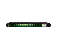 EQ800 Digital 31-Band Graphic Equalizer PC Control Professional DSP Audio Equipment Karaoke Speaker Processor(Black)
